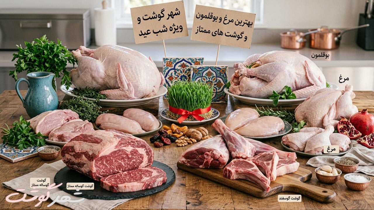 بهترین گوشت‌ها برای خرید شب عید و سفره نوروزی